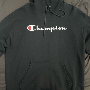 Champion Black Hoodie